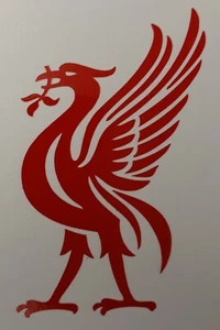 Liver Bird 4.5" x 2.75" Car Vespa Lambretta Scooter bike Camper  Van Decal  - Picture 1 of 1