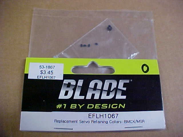 BLADE EFLH1067 = REPLACEMENT SERVO RETAINING COLLARS : BMCX / MSR  (NEW) - Image 1 of 1