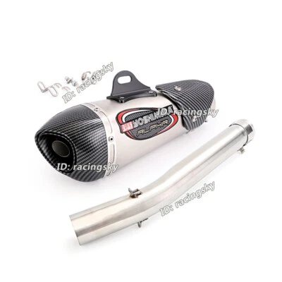 Silenciador de tubo de enlace sistema de escape antideslizante para Suzuki GSXR1000 2005 2006 Foto 1 de 4