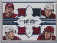 2013-14 Panini Dominion Quad Jersey Doan Brown Hanzal Yandle /50 Arizona Coyotes