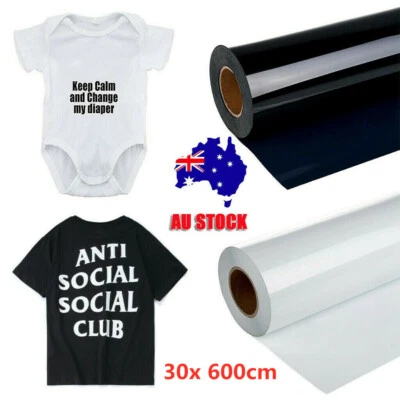 12"x20FT Heat Transfer Vinyl Iron HTV Cutting & Silhouette T-shirt Garment - image 1 of 4