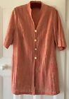 Coral And Beige Tunic Size 20 By Cavita