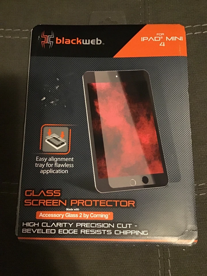 BlackWeb Glass Screen Protector For iPad Mini 4
