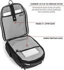 Swissgear Scansmart 17-Inch Laptop Backpack Black 2762 TSA Approved Travel Bag