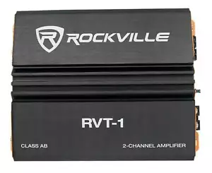 Rockville RVT-1 1000w Peak/250w RMS Amplificatore stereo per auto 2 canali - Foto 1 di 7