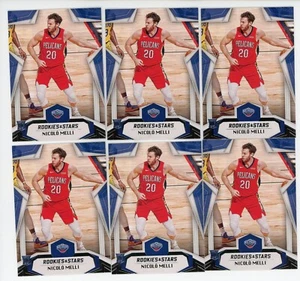 6 CARD LOT 2019-20 Chronicles NICOLO MELLI ROOKIES STARS  RC - Picture 1 of 1