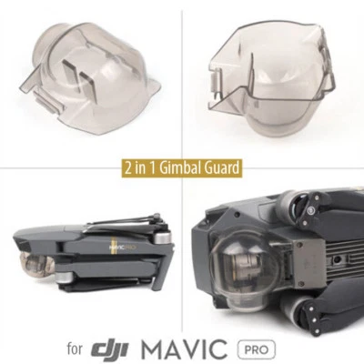 Protector de cubierta de cámara 2 en 1 y bloqueo de cardán para dron DJI Mavic Pro
