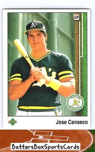 1989 Upper Deck #371 Jose Canseco - Picture 1 of 2