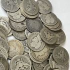 $50 Fv. (200Pcs) Barber Quarters Silver Coins Ag - G No Culls