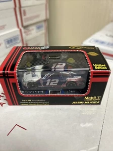 1:64 Scale #12 Jeremy Mayfield Team Caliber Mobil 1 Diecast Car 99 Ford Taurus - Picture 1 of 4
