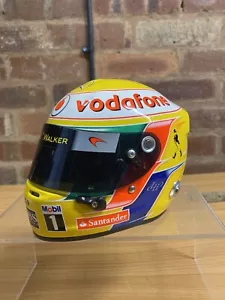 Lewis Hamilton 2012 1/2 Scale Helmet Vodafone McLaren Mercedes VERY RARE - Picture 1 of 6