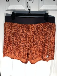 Men’s REI co-op swiftland 5" lined running shorts Size L Orange & Black - Picture 1 of 11