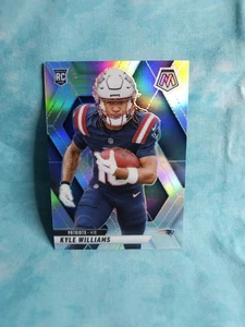 2025 Mosaic Kyle Williams RC Silver Prizm #353 Patriots  - Picture 1 of 3