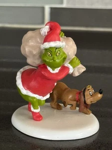 Department 56 Next He Loaded Some Bags Grinch Village Who-ville READ - Picture 1 of 6