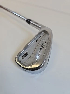 Left Handed TItleist 718 Forged CB 4-iron Project X Stiff Flex Shaft TIT8014 - Image 1 of 4