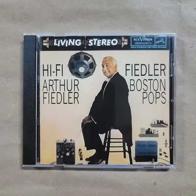 Hi-Fi Fiedler By Boston Pops Orchestra & Arthur Fielder (Audio CD 1993) - Image 1 of 3