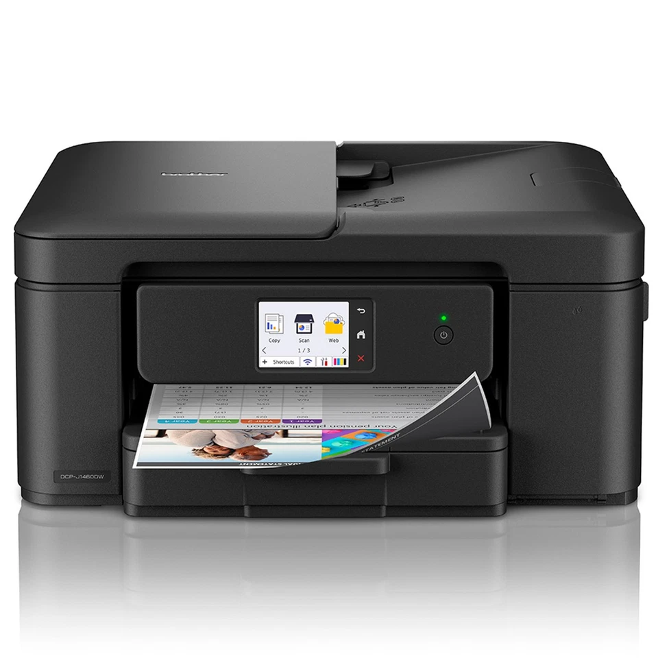 Brother 3-in-1 Compact Wireless Inkjet Printer DCP-J1460DW Inkjet Colour printin - Image 1 of 1