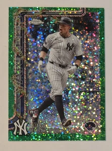 Ben Rice SN/99 RC 2025 Topps Holiday - Chrome Green Glitter Refract #HC8 Yankees - Bild 1 von 4