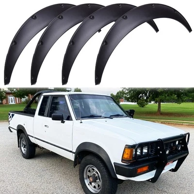 4X 4.5" Fender Flares Flexible Extra Wide Wheel Arches For Nissan 720 1983-1986 - Image 1 of 4