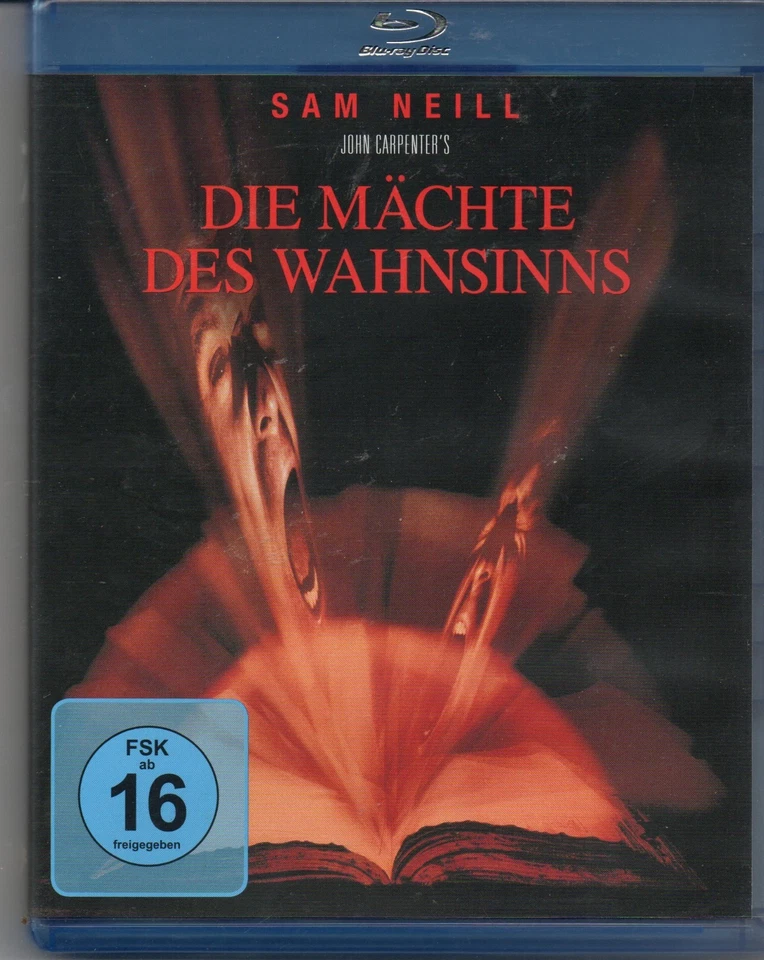 IN THE MOUTH OF MADNESS - BLU RAY DISC - JOHN CARPENTER - - Image 1 of 2