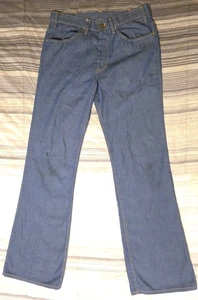 Vintage Levis Orange Tab Bell Bottom Flare Jeans 32X34 60er 70? C917 ? - Bild 1 von 22