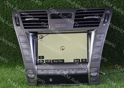 Lexus LS460 LS460L LS600h 2007-2009 Radio Info Display Navigation 86430-50091 - Image 1 of 4