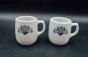 Juego de 2 artículos de restaurante Mayer China base cenicero taza café sistema castillo blanco - Imagen 1 de 11