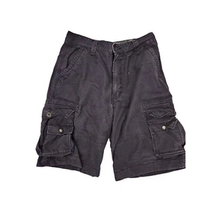 Pantalones Cortos De Colección Y2K Levis Para Hombres Talla 33 Negros Multi Bolsillo Senderismo Carga Camping - Imagen 1 de 6