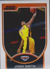 2007-08 Bowman Chrome #5 JOSH SMITH 