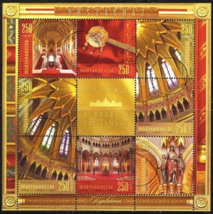 HUNGARY - 2013.Specimen S/S - Hungarian Parliament II.  Mi.Bl.:363. - Picture 1 of 1