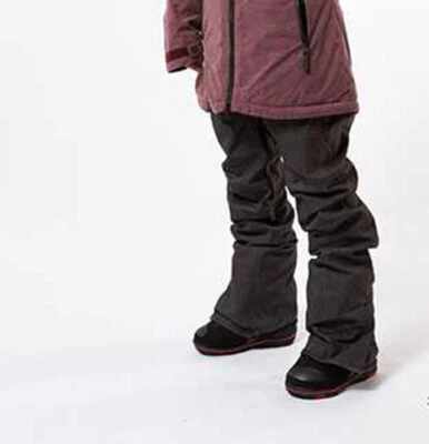 686 Women Parklan After Dark Snowboard Pant (S) Cognac L6W403-BLKD - Image 1 of 2