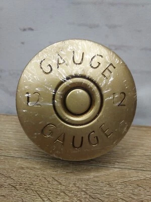 Posavasos calibre 12 escopeta cazador de ciervos bala hombre cueva novedad  Foto 1 de 4