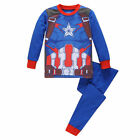 Boys Toddler Kid Superhero Pyjama PJ's Sleepwear T-Shirt Pants Loungewear Set