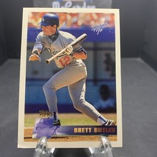 1996 Topps Brett Butler #277 Los Angeles Dodgers