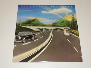 KRAFTWERK autobahn Lp RECORD REISSUE REMASTERED US ELECTRO 1985 - Imagen 1 de 4