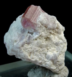 119 CARATI TORMALINA ROSA NATURALE, QUARZO E FELDSPATO DALL'AFGHANISTAN, (J-24), - Foto 1 di 7
