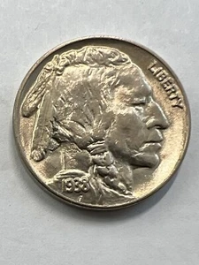 1938-D Denver Mint Buffalo Nickel - Bild 1 von 3