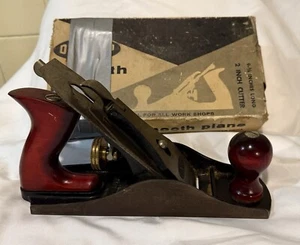 Dunlap Smooth Bottom Hand Plane Stanley #3702 - Picture 1 of 23