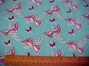 Vintage Futtersack mit rot & blau karierten Schleifen weiße Blumen - Bild 1 von 3