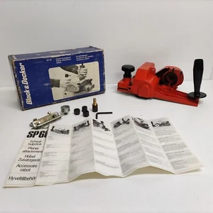 PIALLA ADATTATORE PER TRAPANO VINTAGE BLACK & DECKER SP 60 TENUTO IN ESPOSIZIONE - Imagen 1 de 20