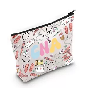 POFULL Certified Nursing Assistant Gift CNA Cosmetic Bag CNA Graduation Gift ... - Picture 1 of 7