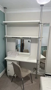 IKEA Stolmen Dressing Table Storage System incl Poles Shelves Mirrors Cupboard + - Picture 1 of 9