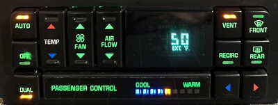 Climatizador digital Buick Regal Century 1997 2005 10435588 actualización LED Foto 1 de 4