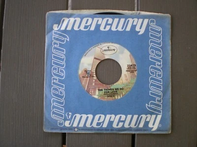 10CC - The Things We Do For Love/Hot To Trot 7" 45 VG 1976 - Image 1 of 3