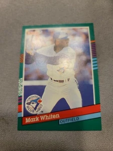 1991 Donruss #607 Mark Whiten NM-MT Blue Jays and 449# Benito Santiago - Picture 1 of 4
