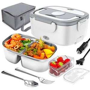 110V Elektrische Fensterläden zum Essen Heizen Warmes Mittagessen Arbeit Auto - Bild 1 von 14