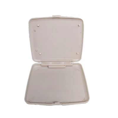 Estuche de maquillaje de viaje de plástico duro rosa MARY KAY falta espejo Foto 1 de 4