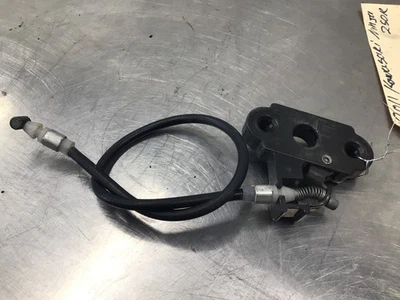 Kawasaki Ninja 250R EX250J 2011 asientos, pestillo de bloqueo, delantero y conjunto de cables Foto 1 de 3