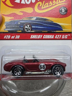 Hot Wheels Classics Serie 2 #20 Shelby Cobra 427 S/C SF rojo  Foto 1 de 4