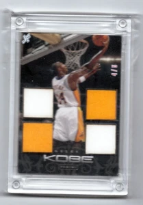 2025 SPORTSCARDS.COM KOBE BRYANT QUAD GAME USED JERSEY FUSION CARD #4/5 - Picture 1 of 2